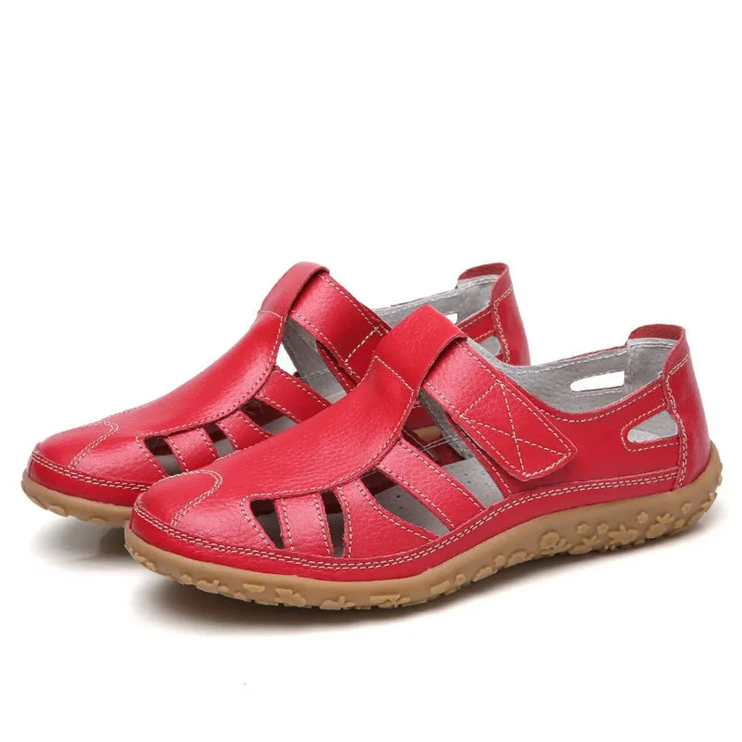 Clara | Women’s Slip-On Walking Shoes with Cut-Out Panels