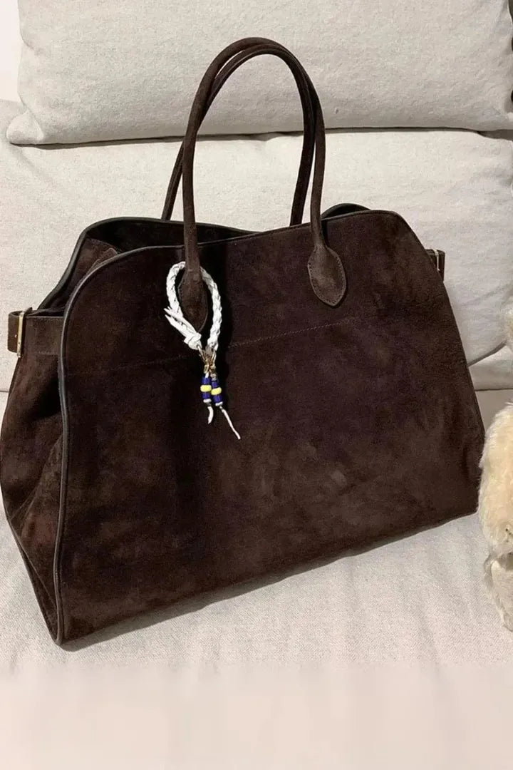 Harper | Women’s Leather Handbag with Double Top Handles