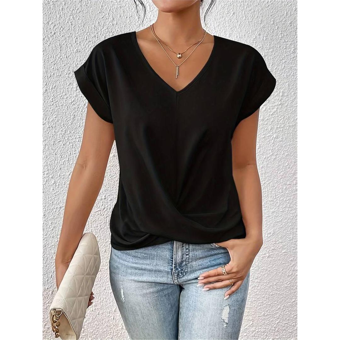 Sophie | Women’s Short Sleeve V-Neck Top