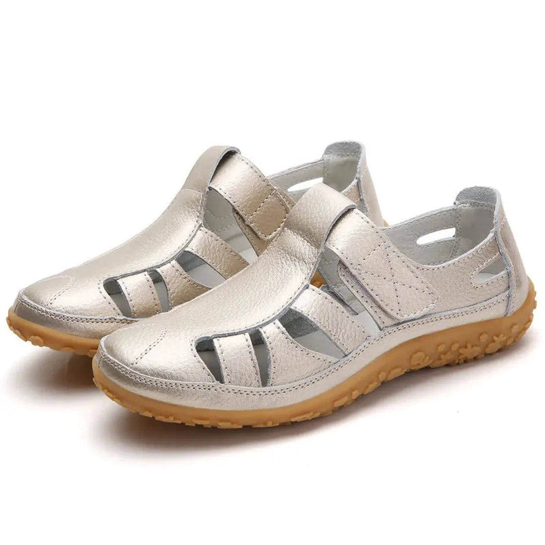 Clara | Women’s Slip-On Walking Shoes with Cut-Out Panels