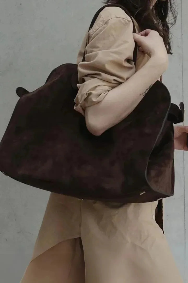 Harper | Women’s Leather Handbag with Double Top Handles