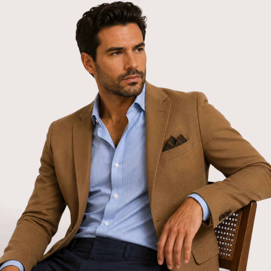 Oliver | Men’s Casual Blazer with Notched Lapel