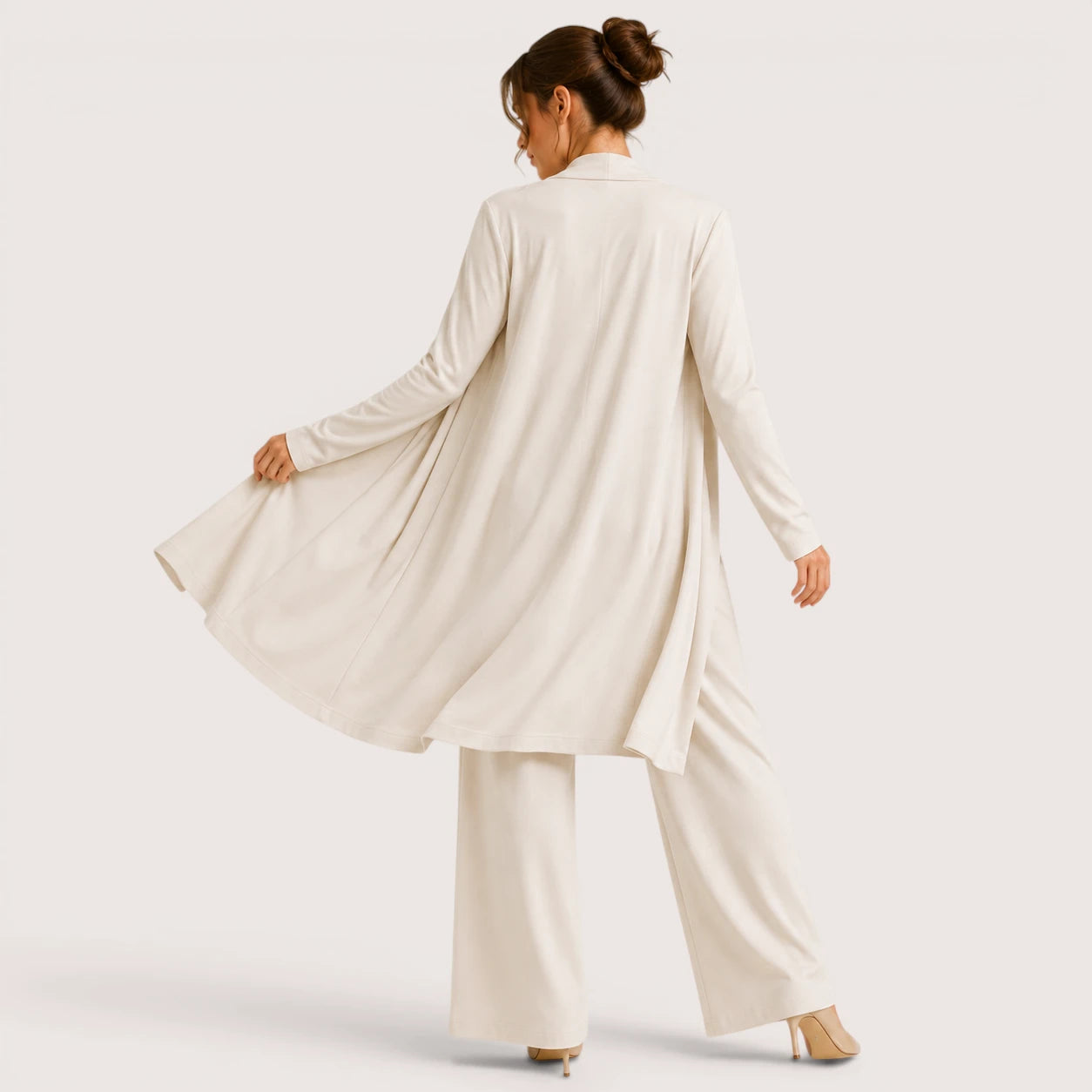 Serena | Women’s Three-Piece Set with Cardigan, Top and Trousers