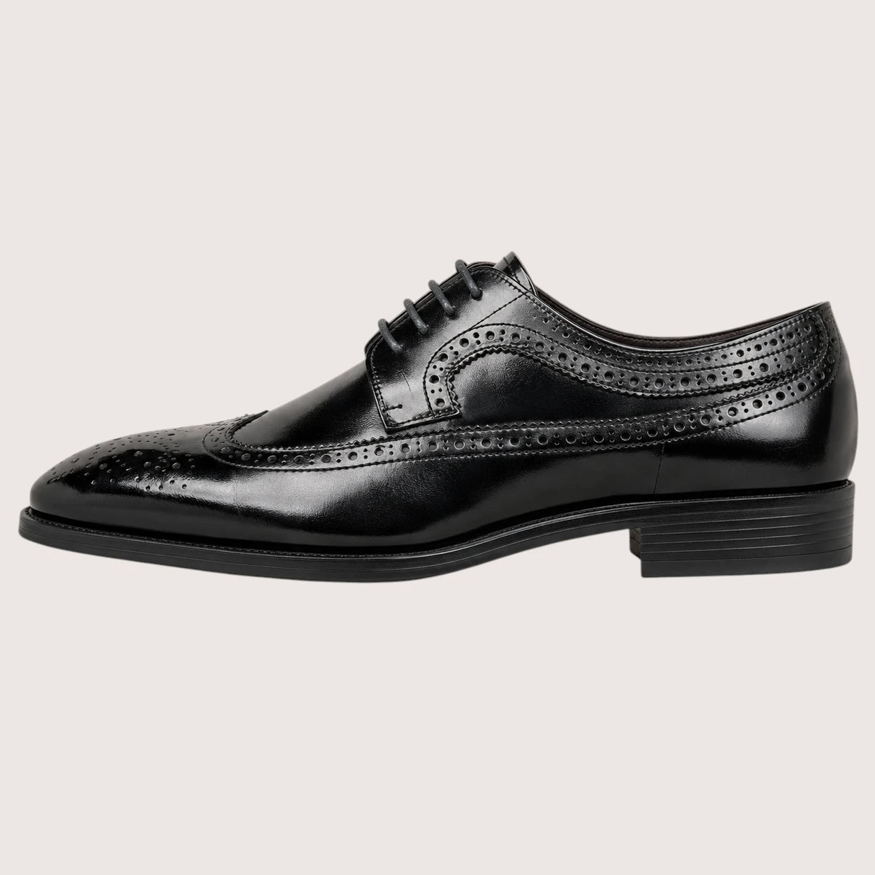 James | Men’s Classic Leather Lace-Up Dress Shoes