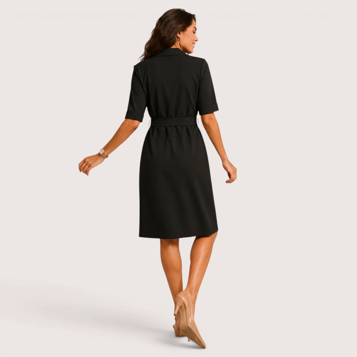 Sofia | Women’s Loose Fit Dress with Tie Waist