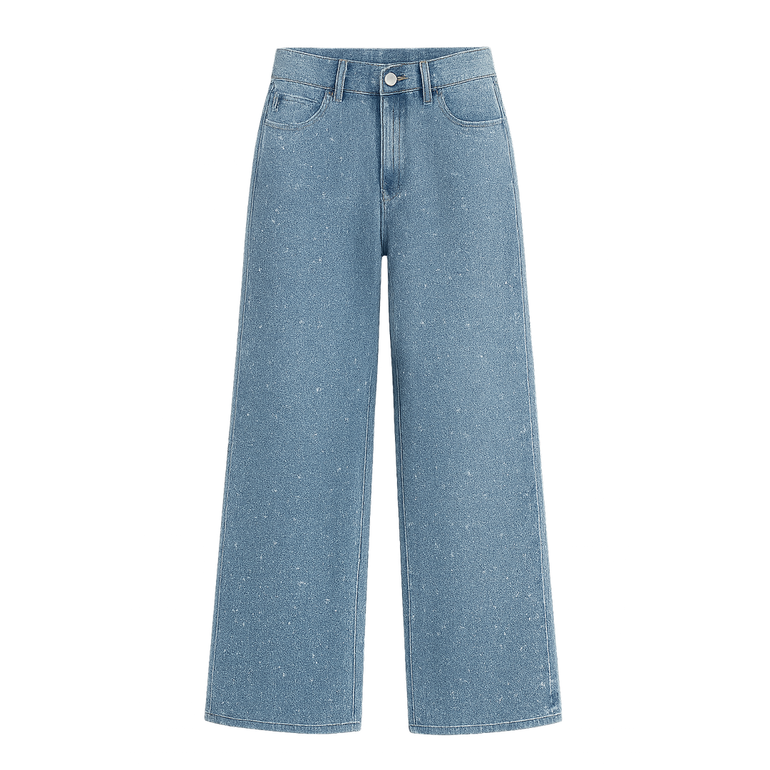Olivia | Women’s Straight Denim Jeans with High-Waist
