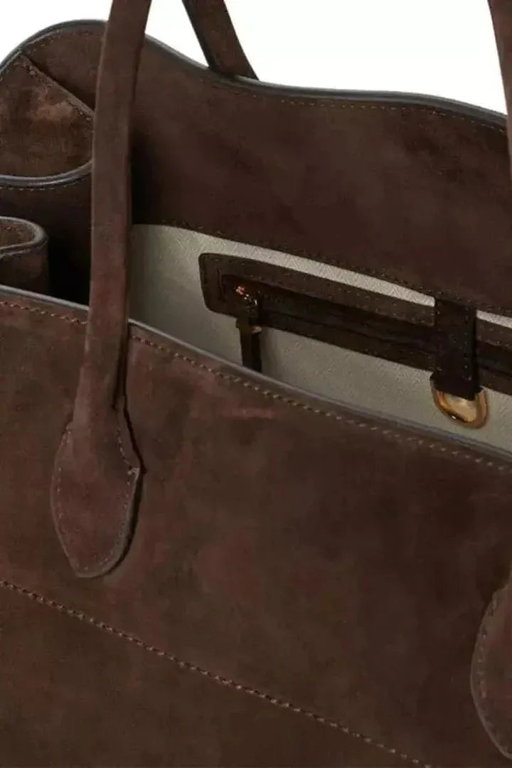 Harper | Women’s Leather Handbag with Double Top Handles
