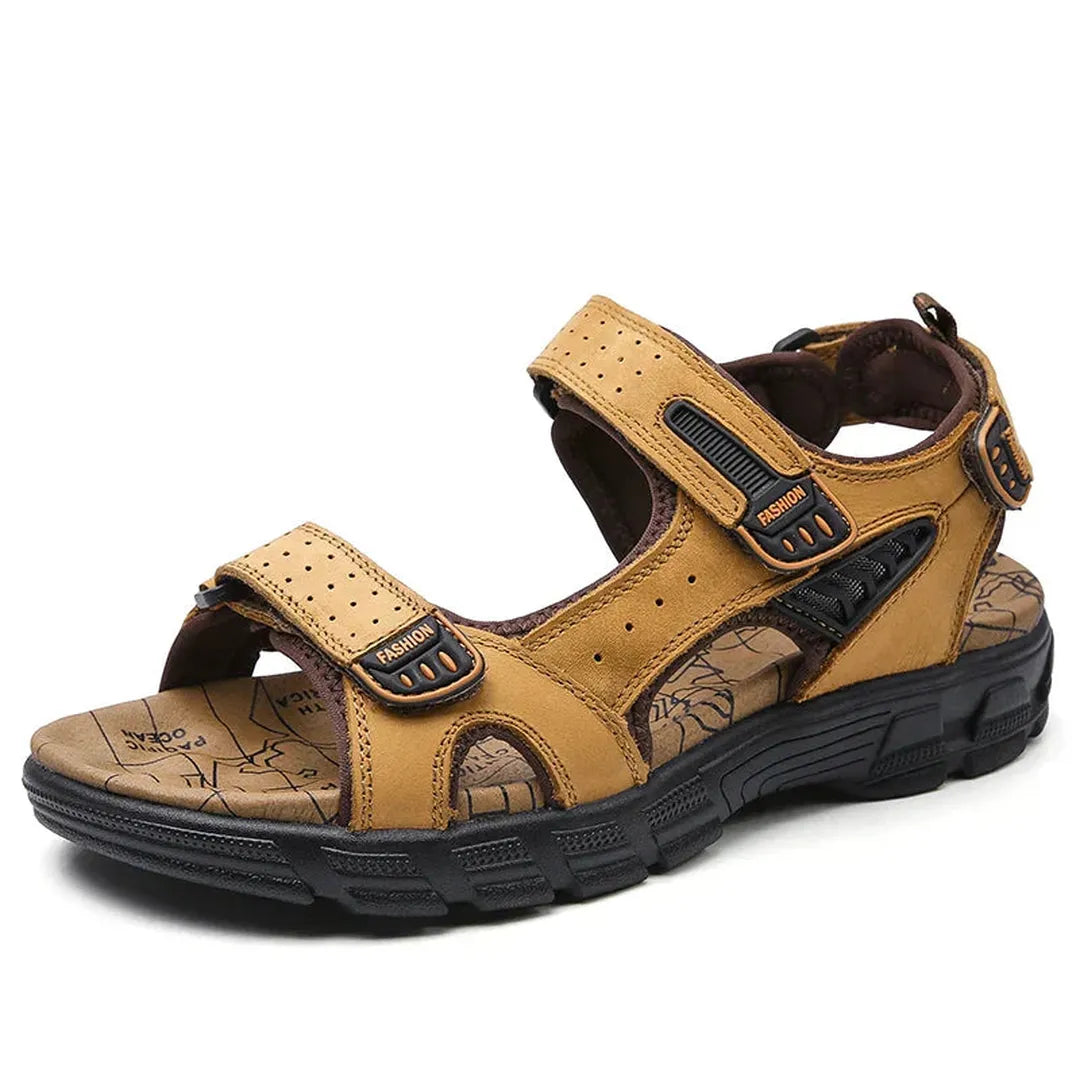 Daniel | Men’s Adjustable Strap Sandals with Cushioned Footbed