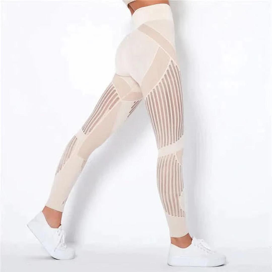 Chloe | High Waist Compression Leggings with Sculpted Panel