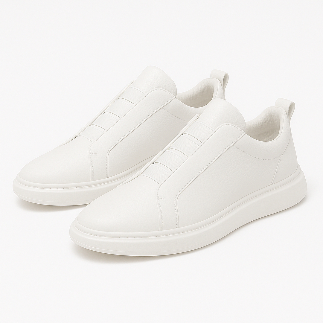 Owen | Men’s Leather Lace-Up Trainers