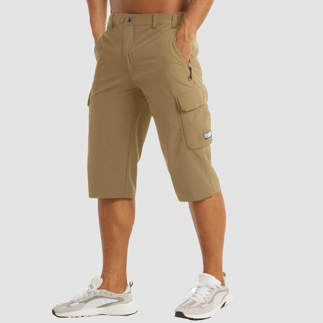 Orvanto | Men’s Cargo Summer Shorts with Side Pockets