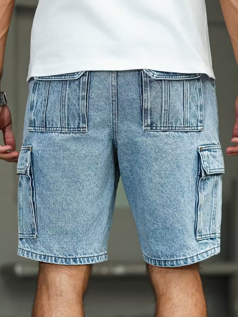 Men’s Cargo Shorts with Multiple Pockets