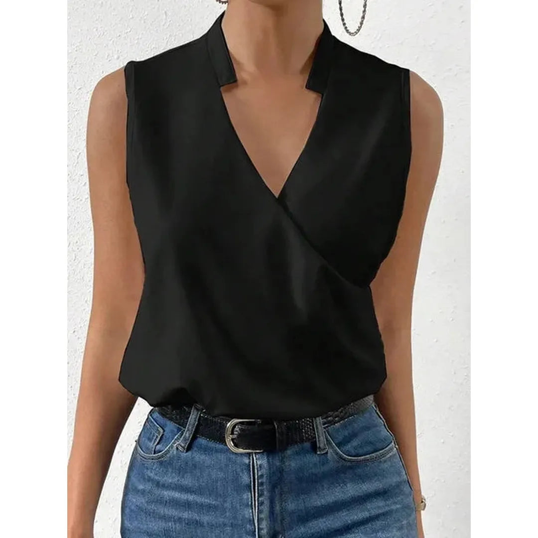 Lily | Women’s V-Neck Sleeveless Top