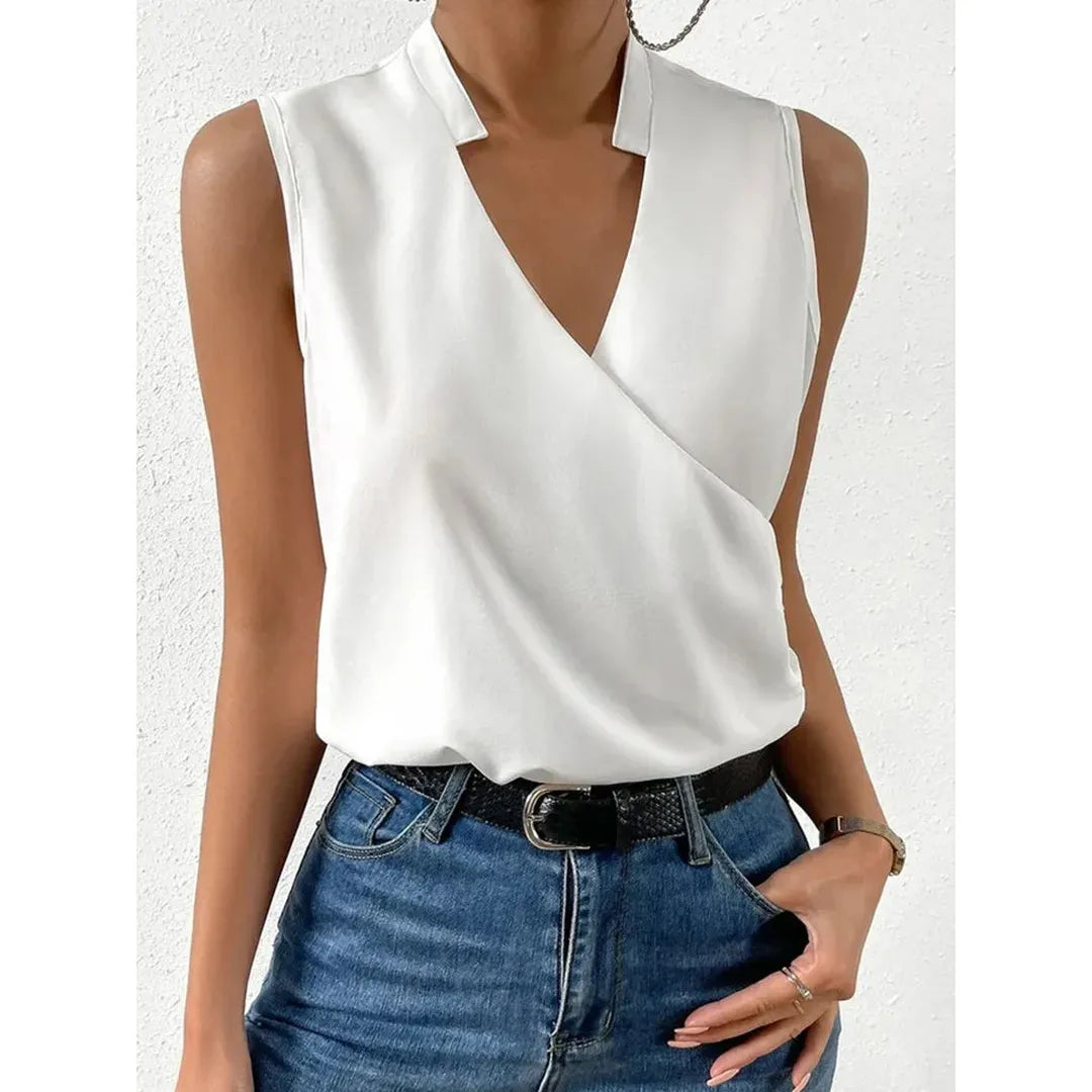 Lily | Women’s V-Neck Sleeveless Top