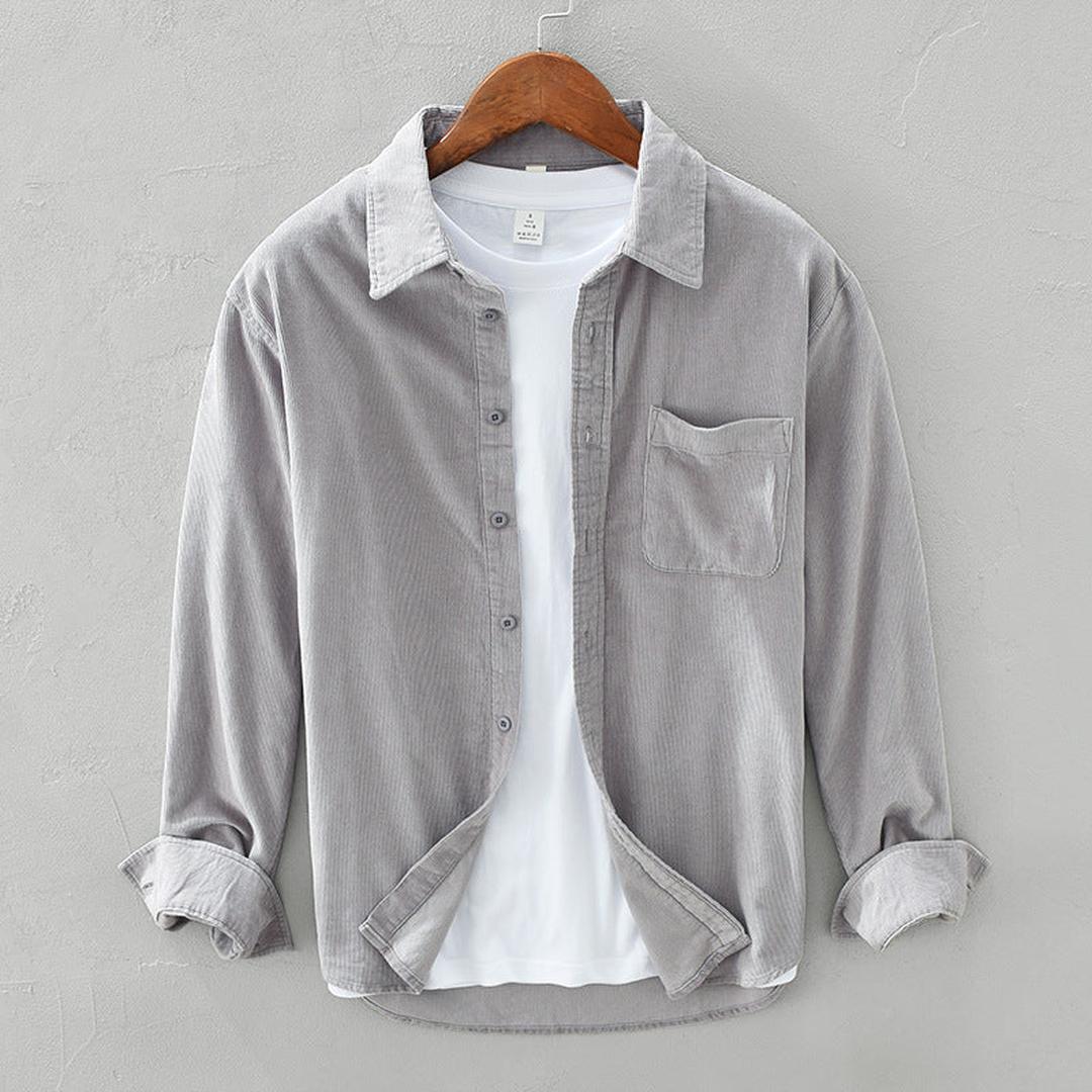 Dylan | Men’s Button-Up Shirt with Chest Pocket