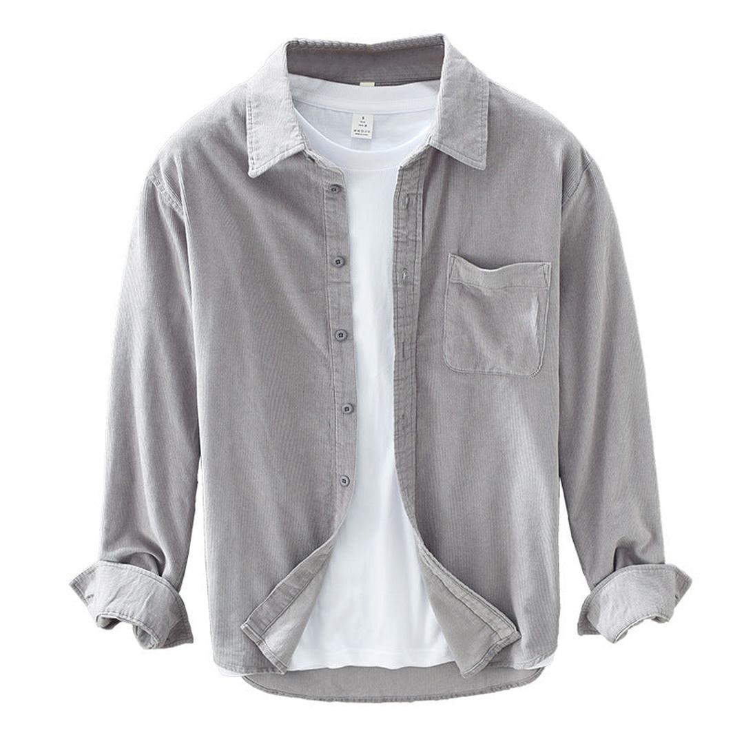 Dylan | Men’s Button-Up Shirt with Chest Pocket