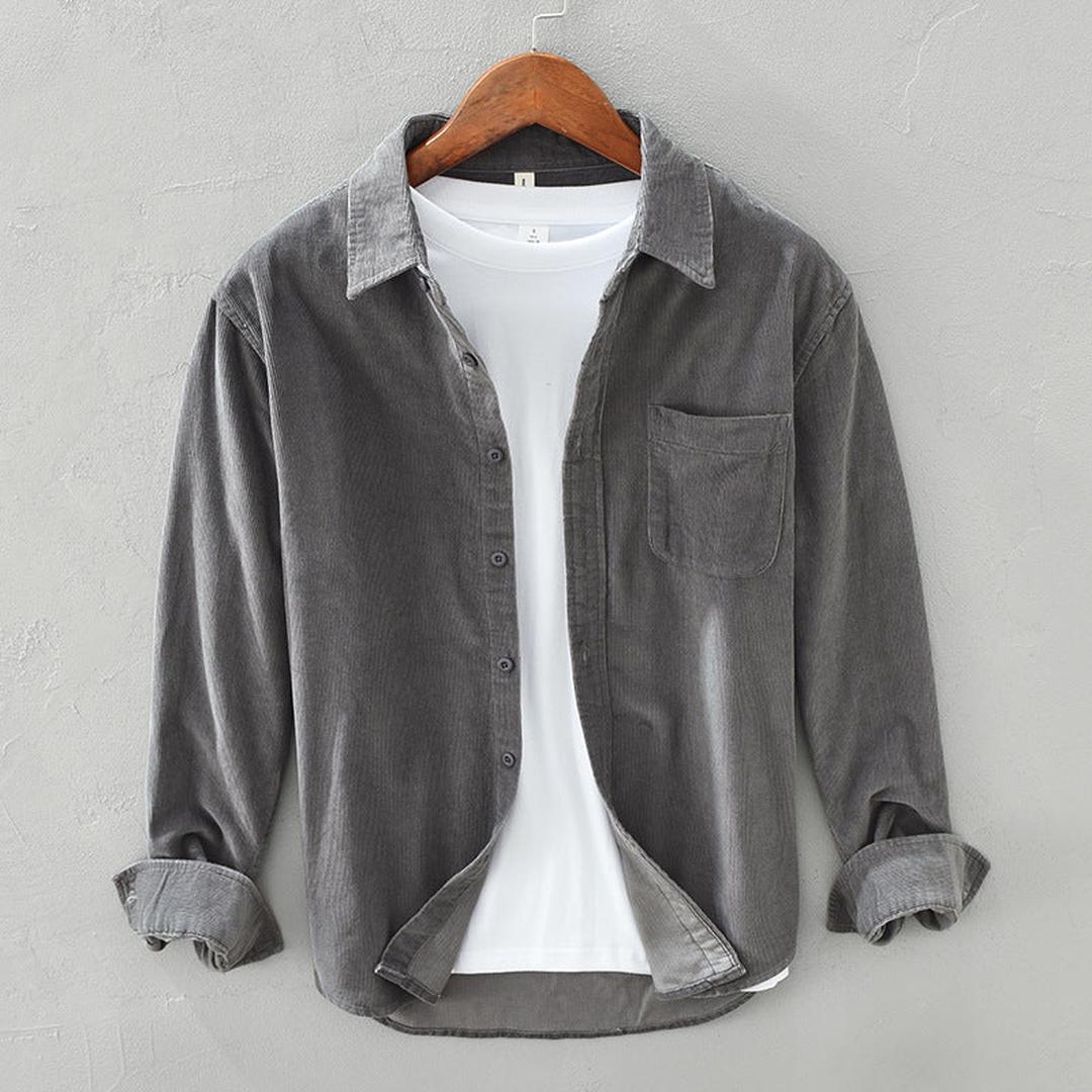Dylan | Men’s Button-Up Shirt with Chest Pocket
