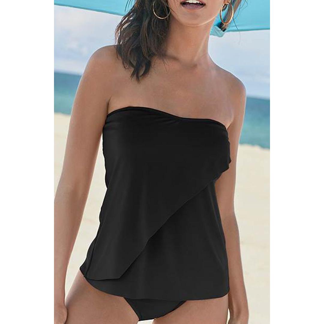 Marina | Women’s Strapless Tankini Set with Tube Top