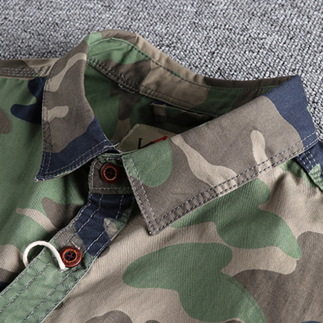 Hunter | Men’s Long Sleeve Camo Shirt with Chest Pockets