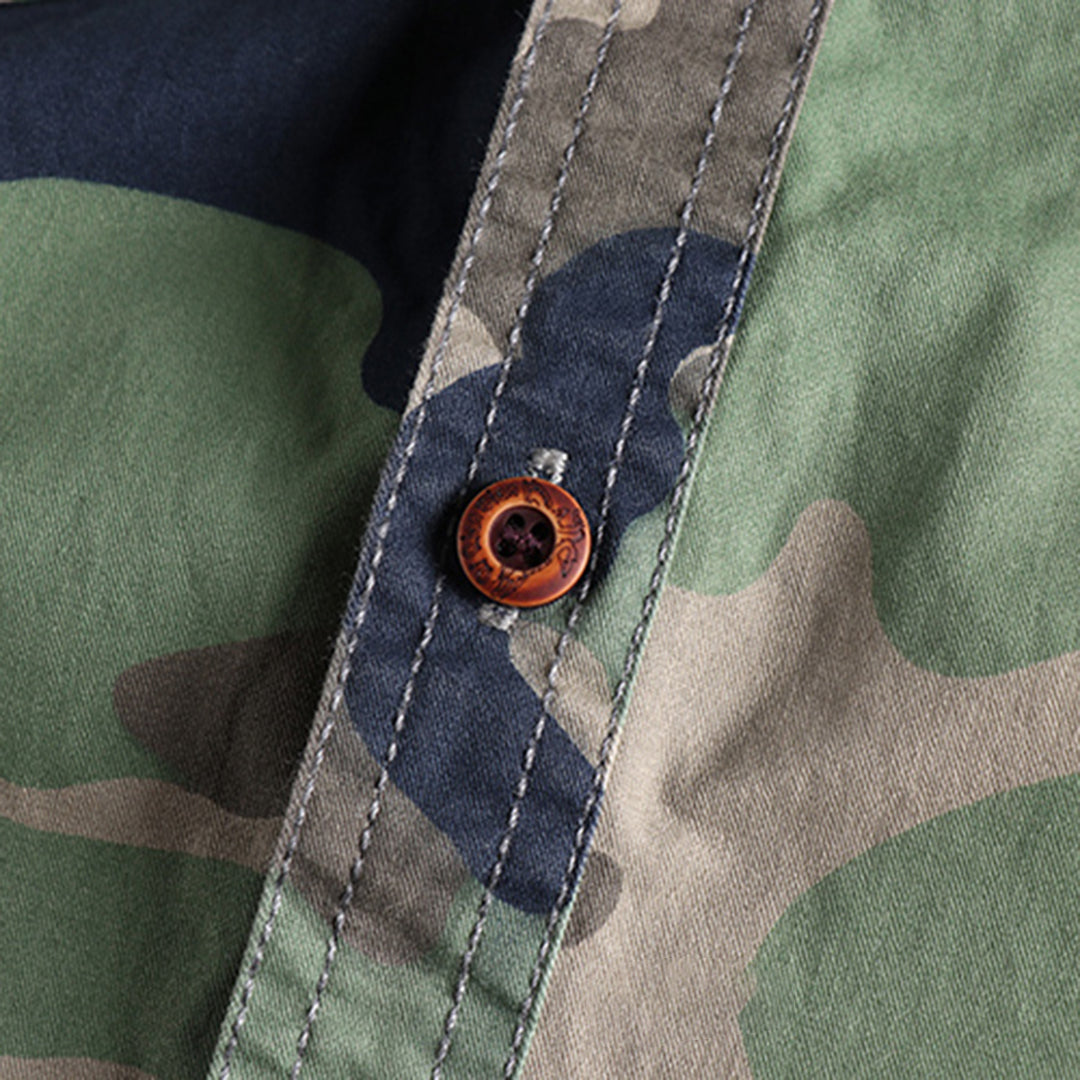 Hunter | Men’s Long Sleeve Camo Shirt with Chest Pockets