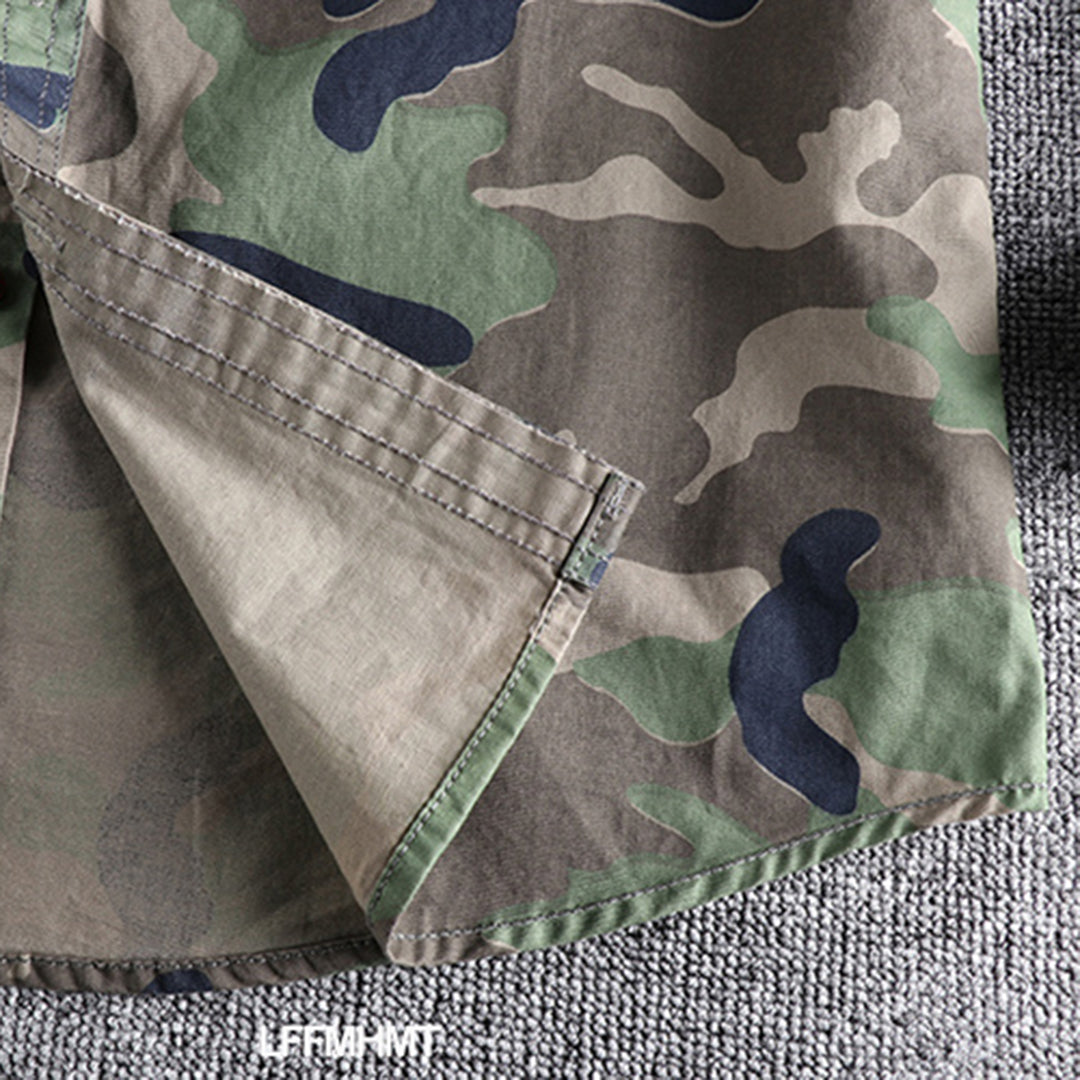 Hunter | Men’s Long Sleeve Camo Shirt with Chest Pockets