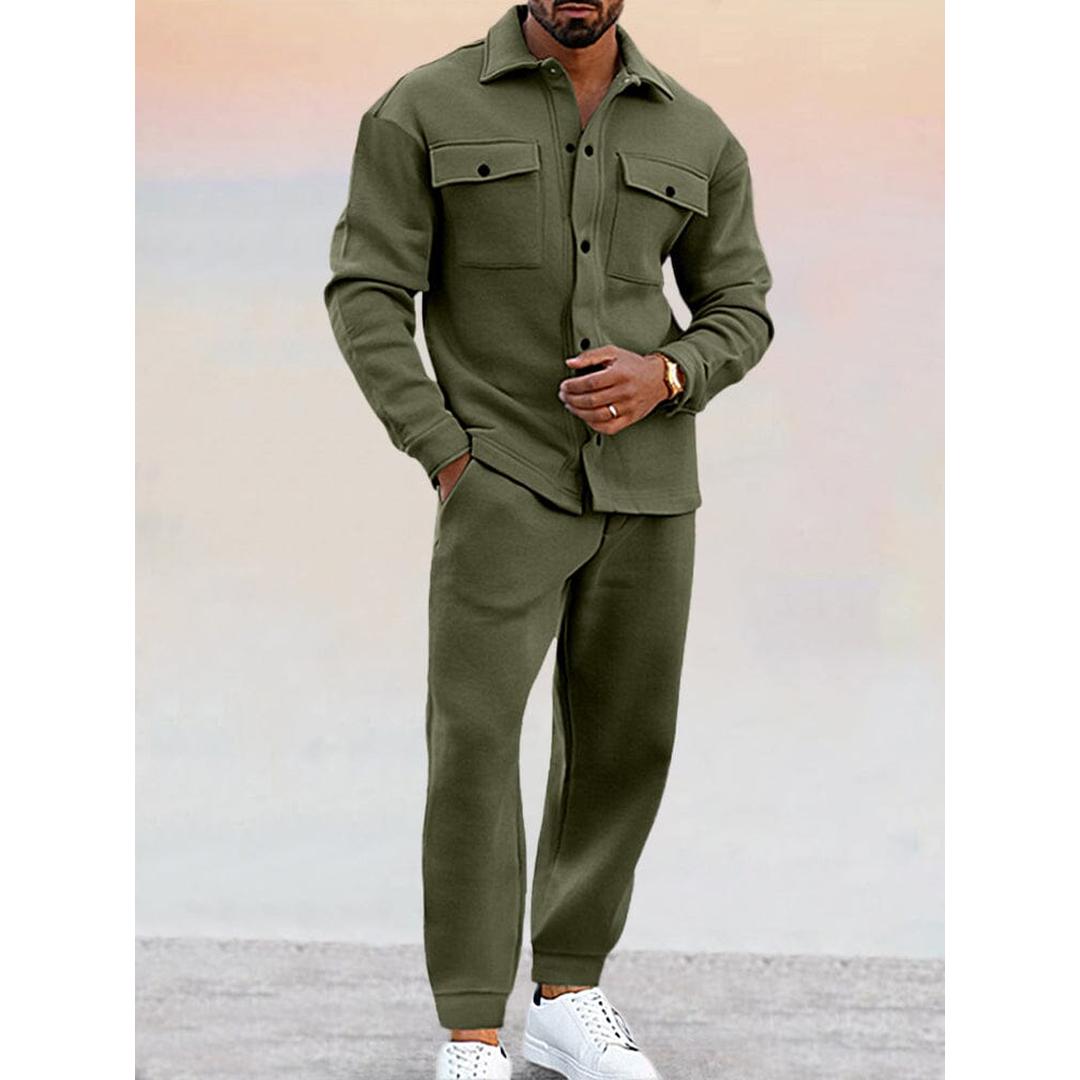 Lucas | Men’s Two-Piece Athleisure Set with Jacket and Pants