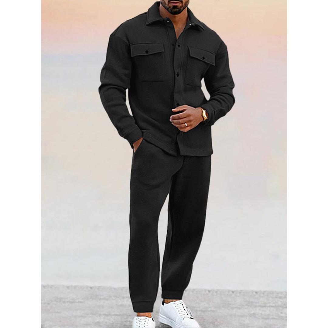 Lucas | Men’s Two-Piece Athleisure Set with Jacket and Pants