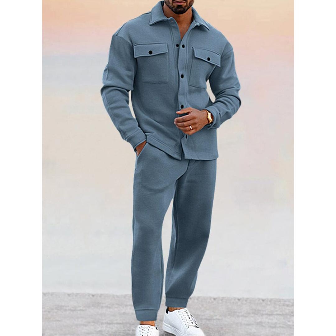 Lucas | Men’s Two-Piece Athleisure Set with Jacket and Pants