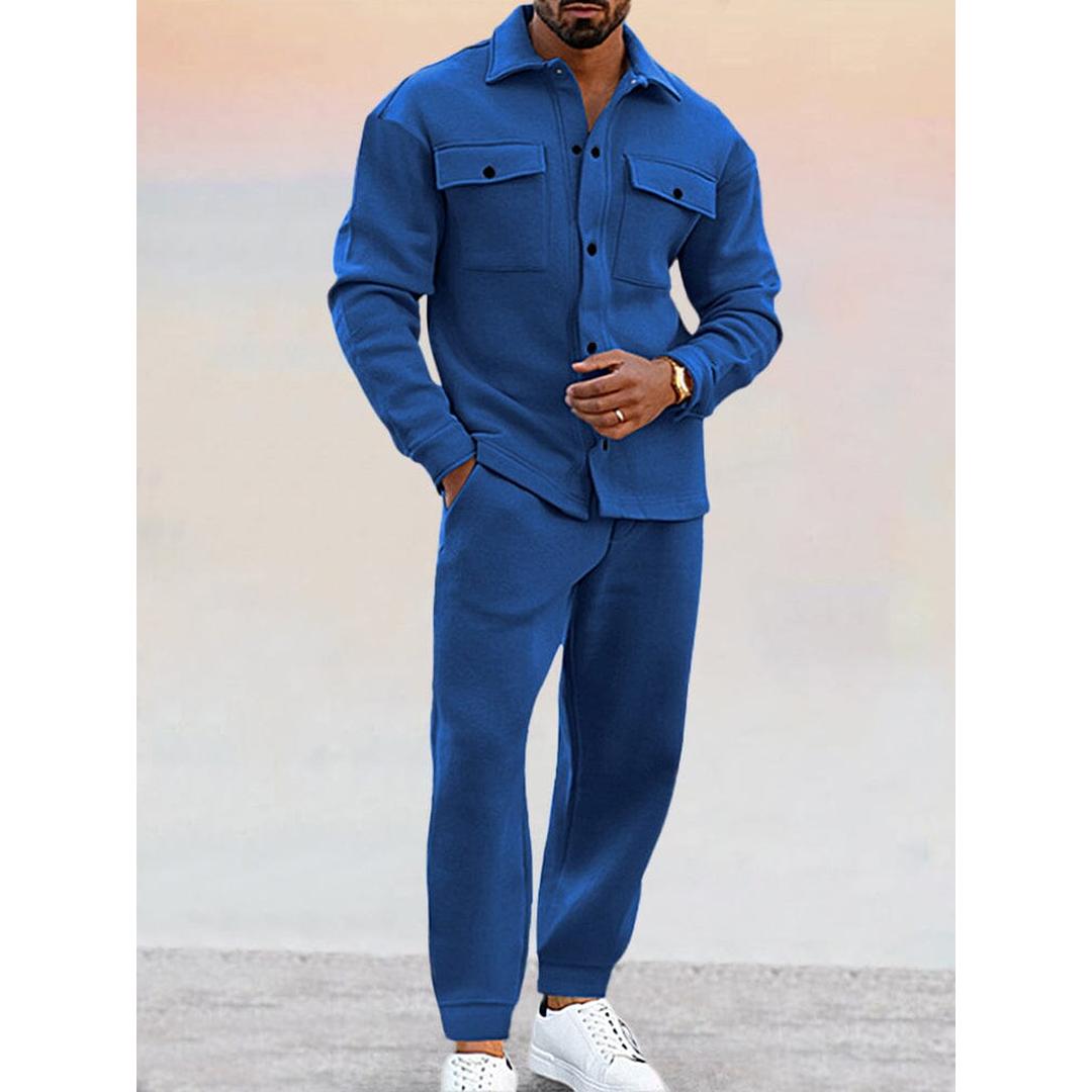 Lucas | Men’s Two-Piece Athleisure Set with Jacket and Pants