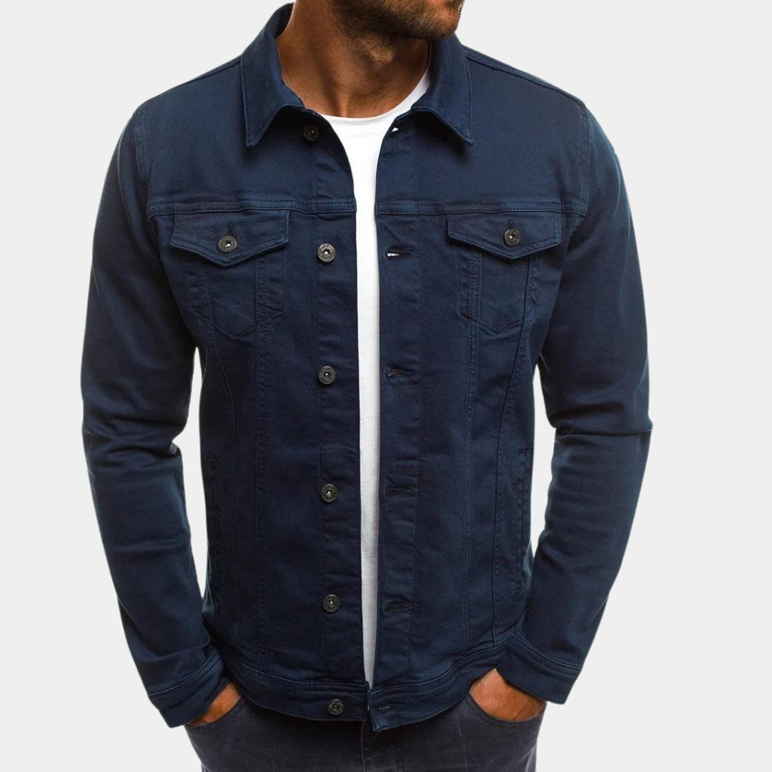 Torvian | Men’s Button-Up Jacket with Chest Pockets