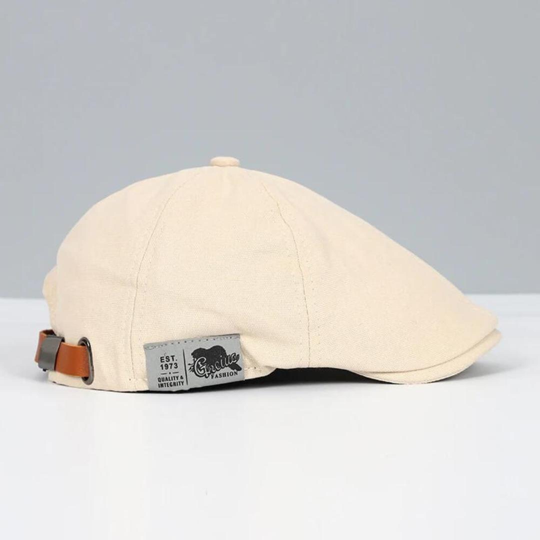 Velmora | Men’s Flat Cap with Adjustable Strap