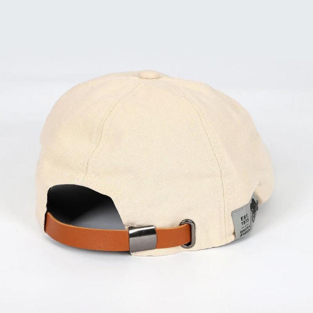 Velmora | Men’s Flat Cap with Adjustable Strap
