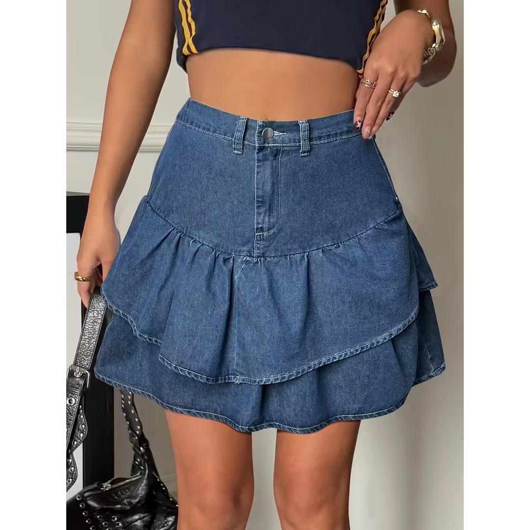 Women’s Ruffled Mini Skirt