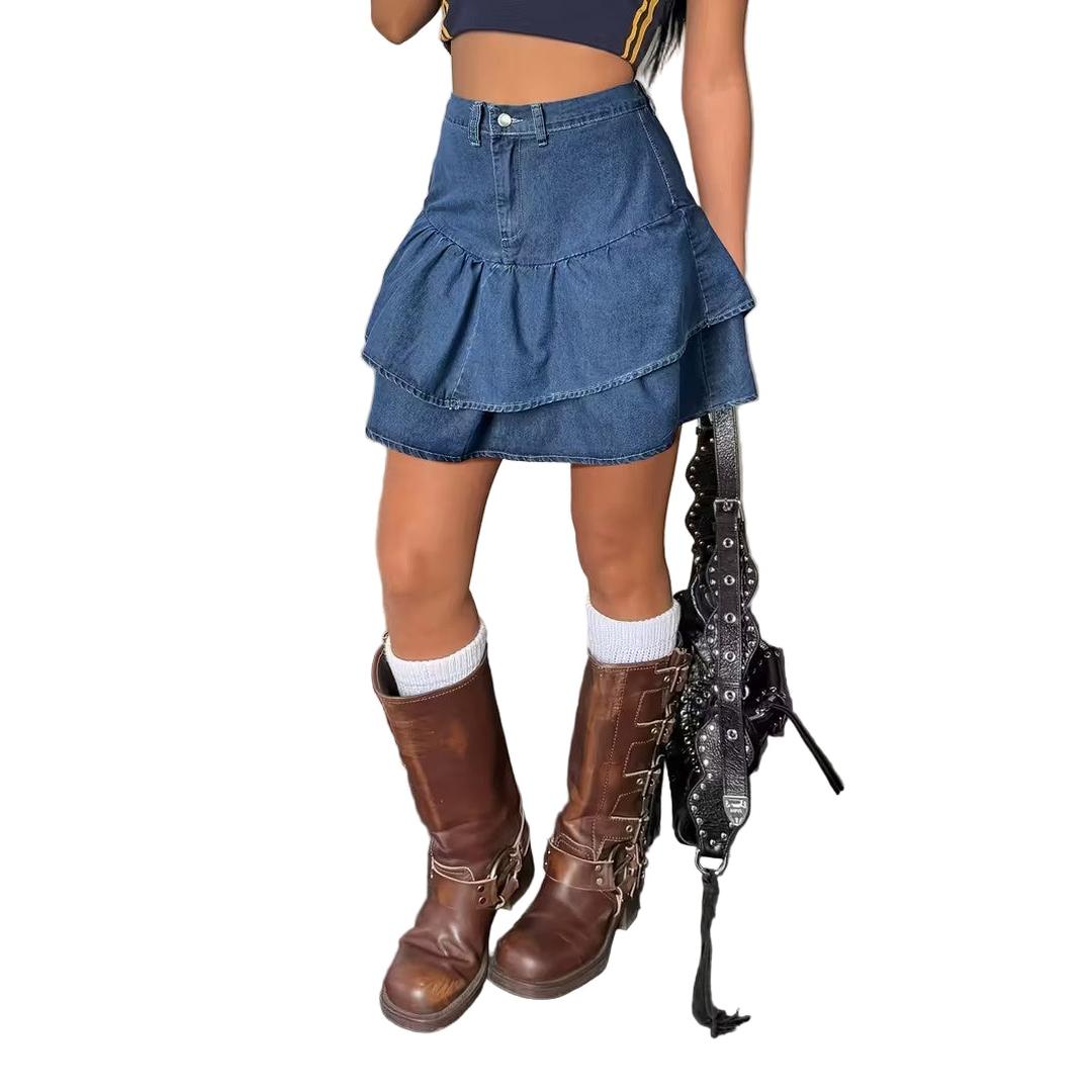 Women’s Ruffled Mini Skirt