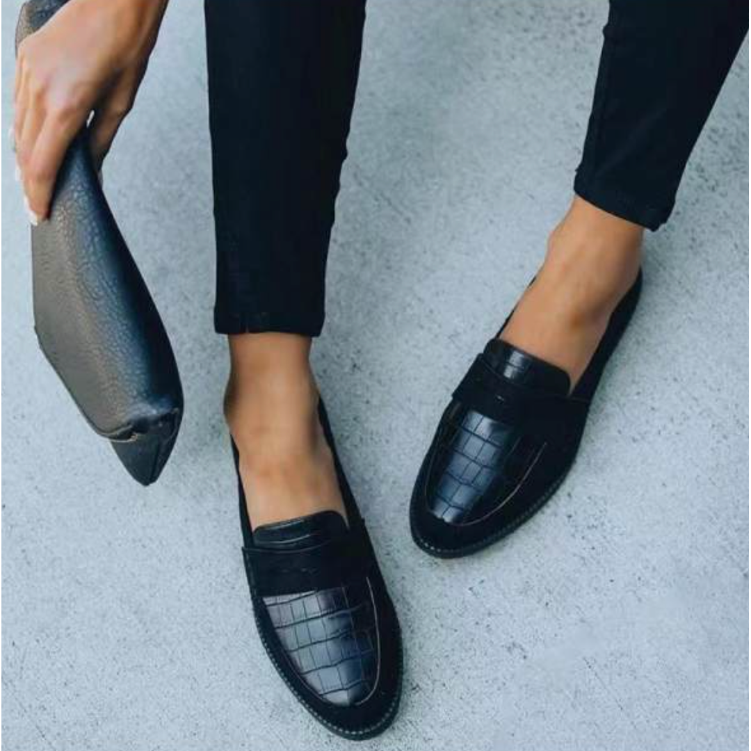 Clara | Women’s Black Formal Closed-Toe Dress Shoes
