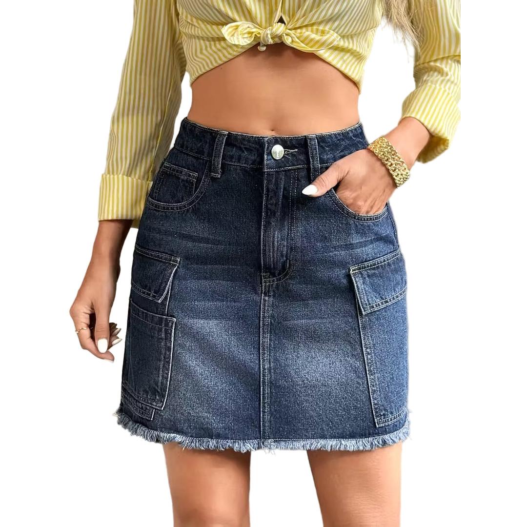 Women’s Pocket Mini Skirt