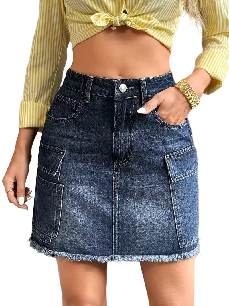Women’s Pocket Mini Skirt