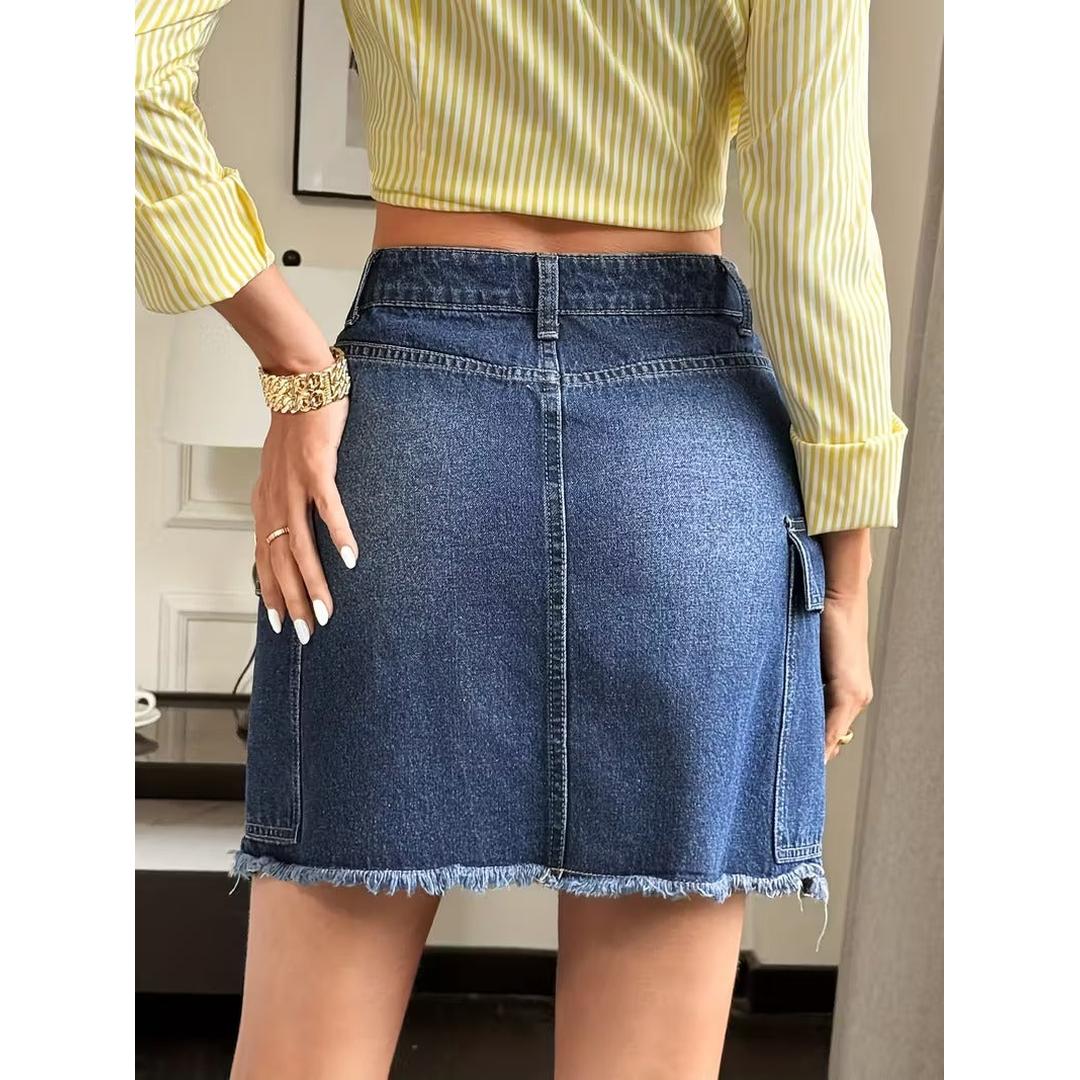 Women’s Pocket Mini Skirt