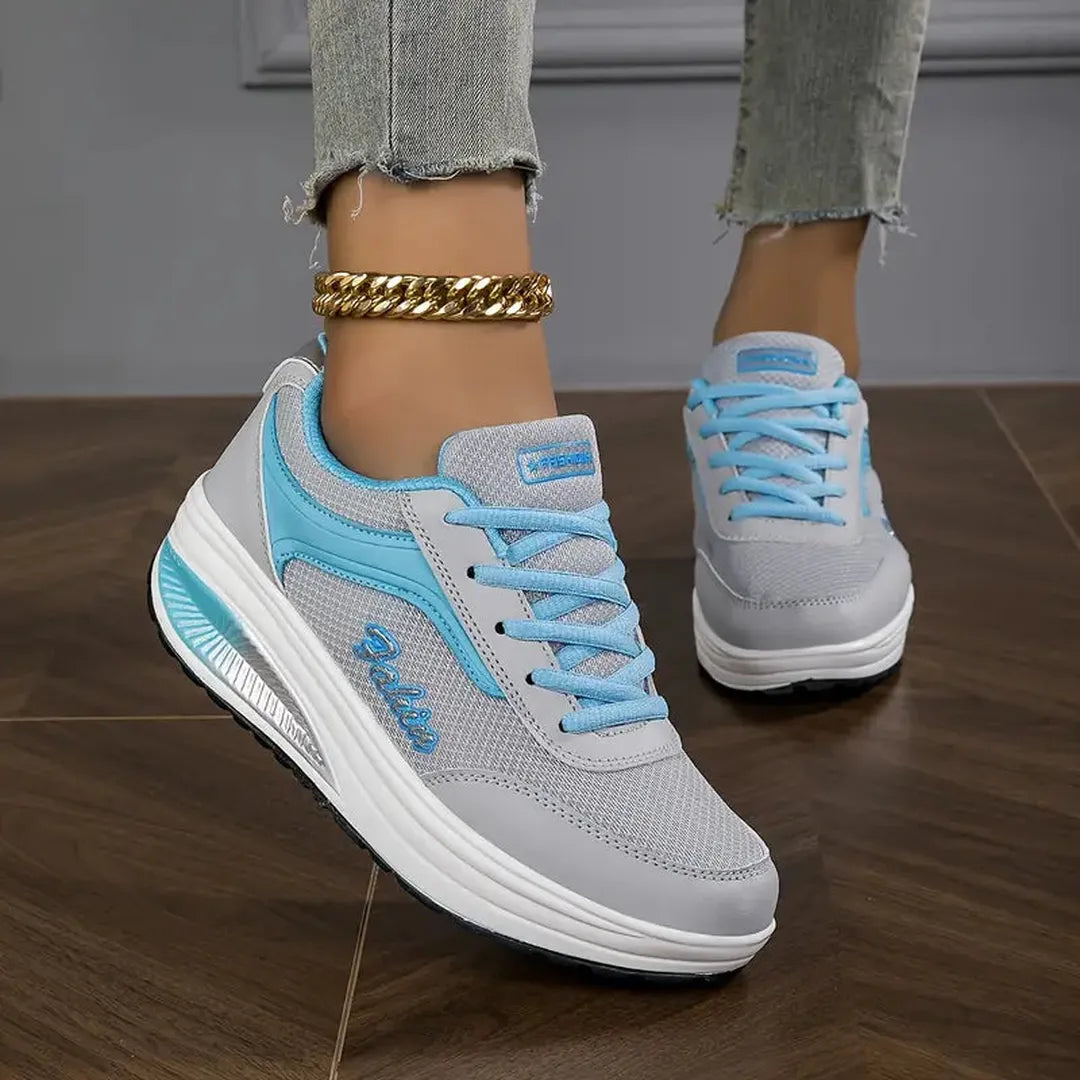 Naomi | Women’s Lace-Up Trainers with Cushioned Sole
