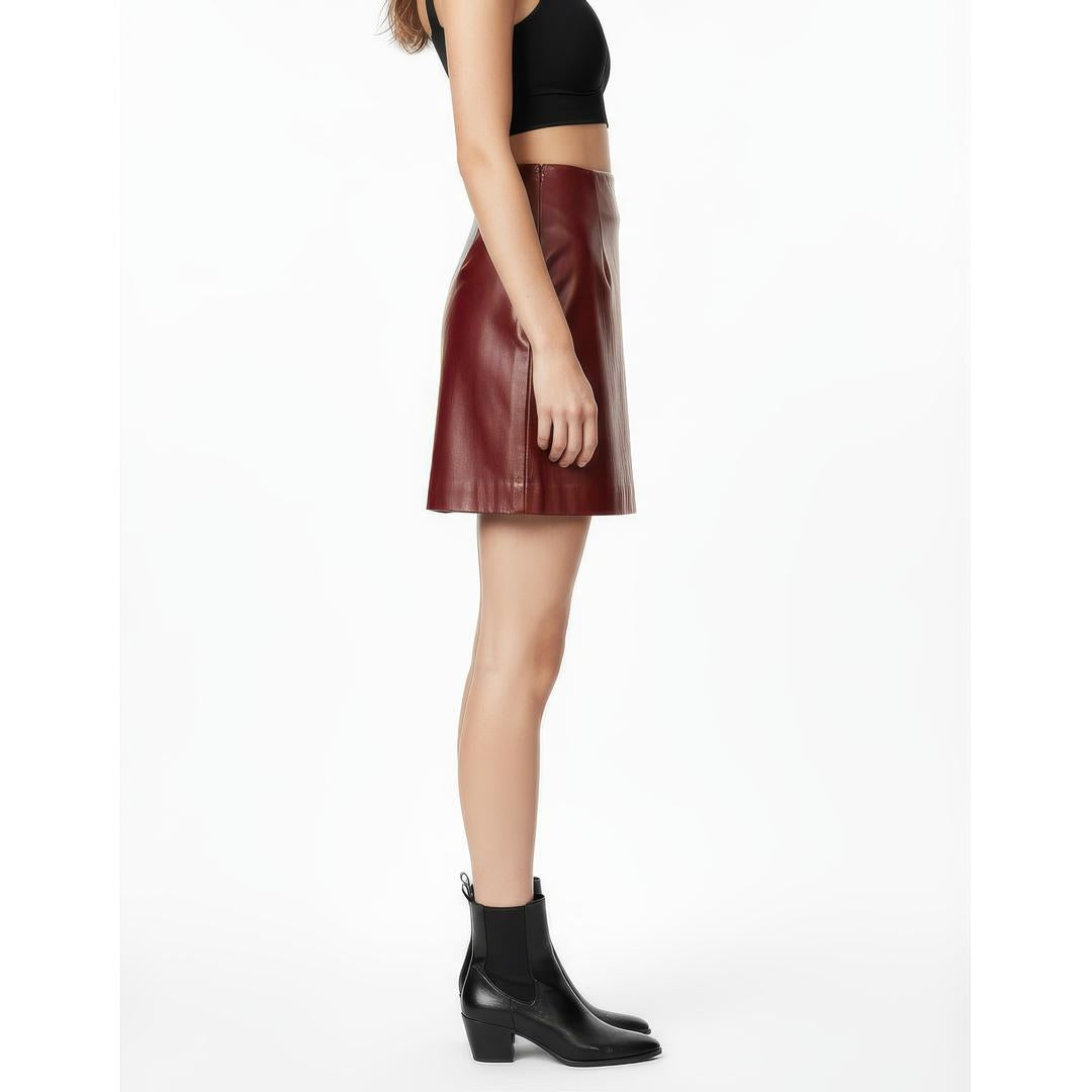 Ava | Women’s High-Rise A-Line Mini Skirt with Sculpted Fit