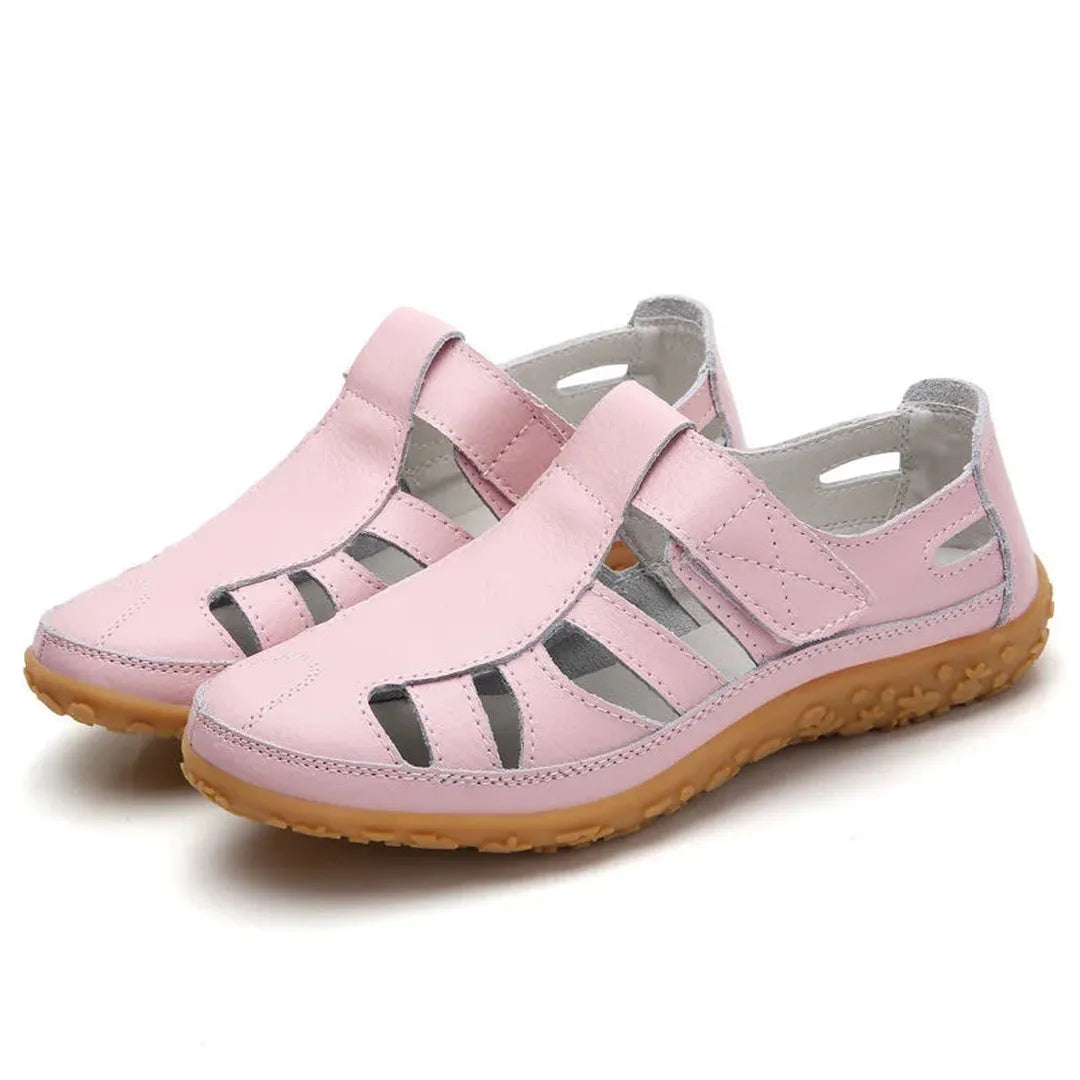 Clara | Women’s Slip-On Walking Shoes with Cut-Out Panels