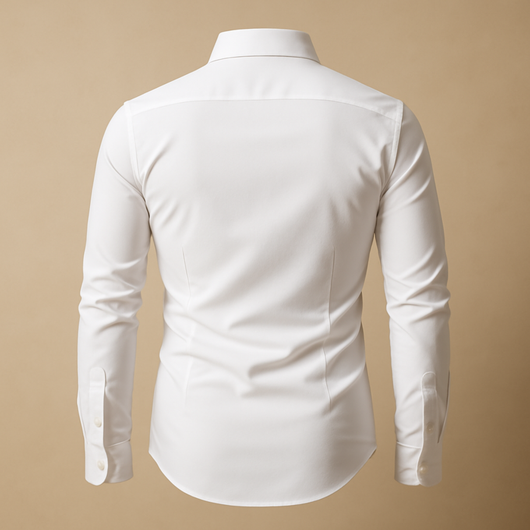 Nathan | Men’s Button-Up Shirt with Contrast Trim