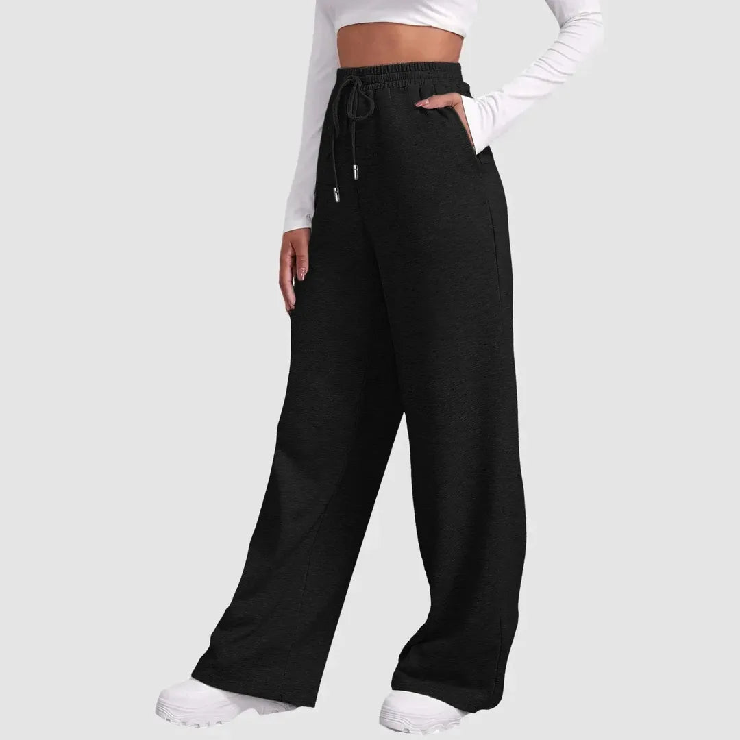 Lily | Women’s Wide-Leg Joggers with Drawstring Waist