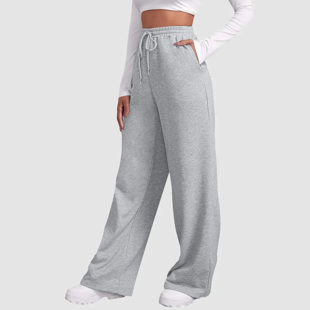 Lily | Women’s Wide-Leg Joggers with Drawstring Waist