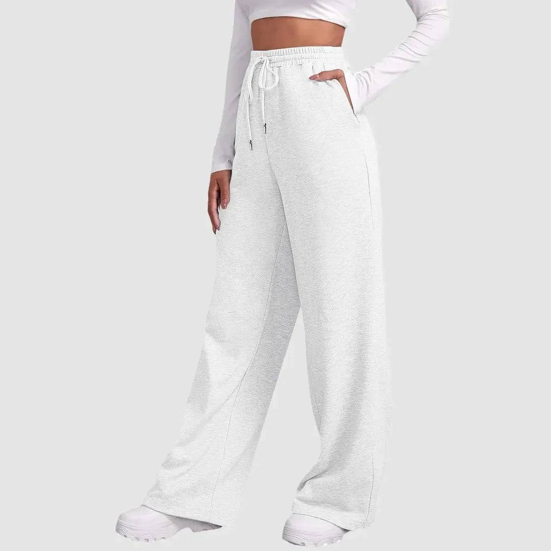 Lily | Women’s Wide-Leg Joggers with Drawstring Waist