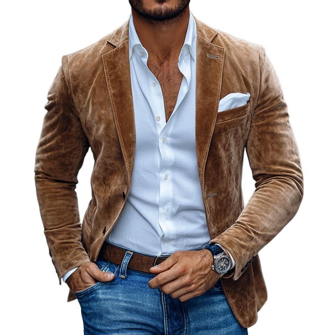 Oliver | Men’s Plain Two-Button Tailored Blazer