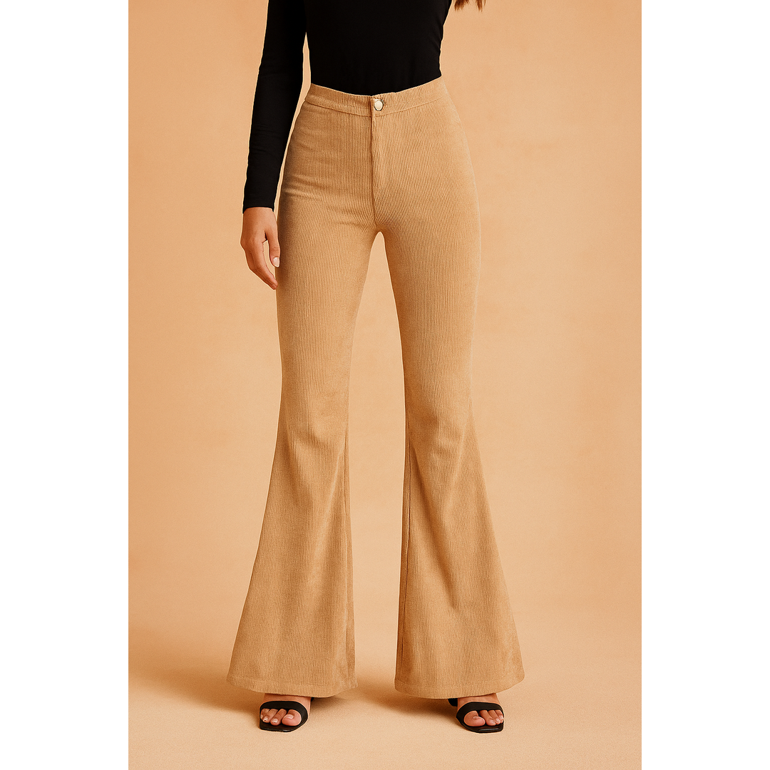 Isabella | Women’s High Waist Flared Trousers