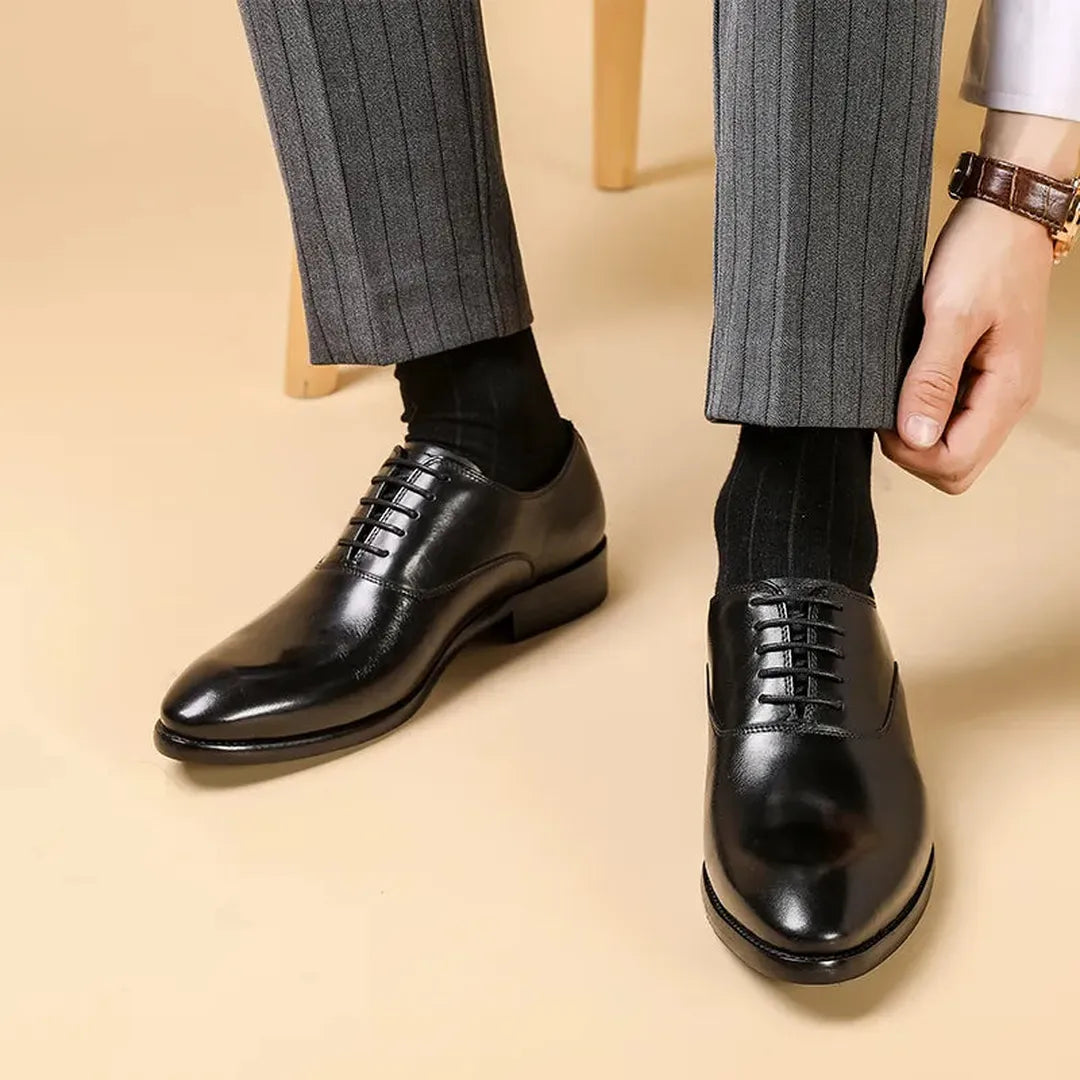 Henry | Men’s Leather Oxford Lace-Up Dress Shoes