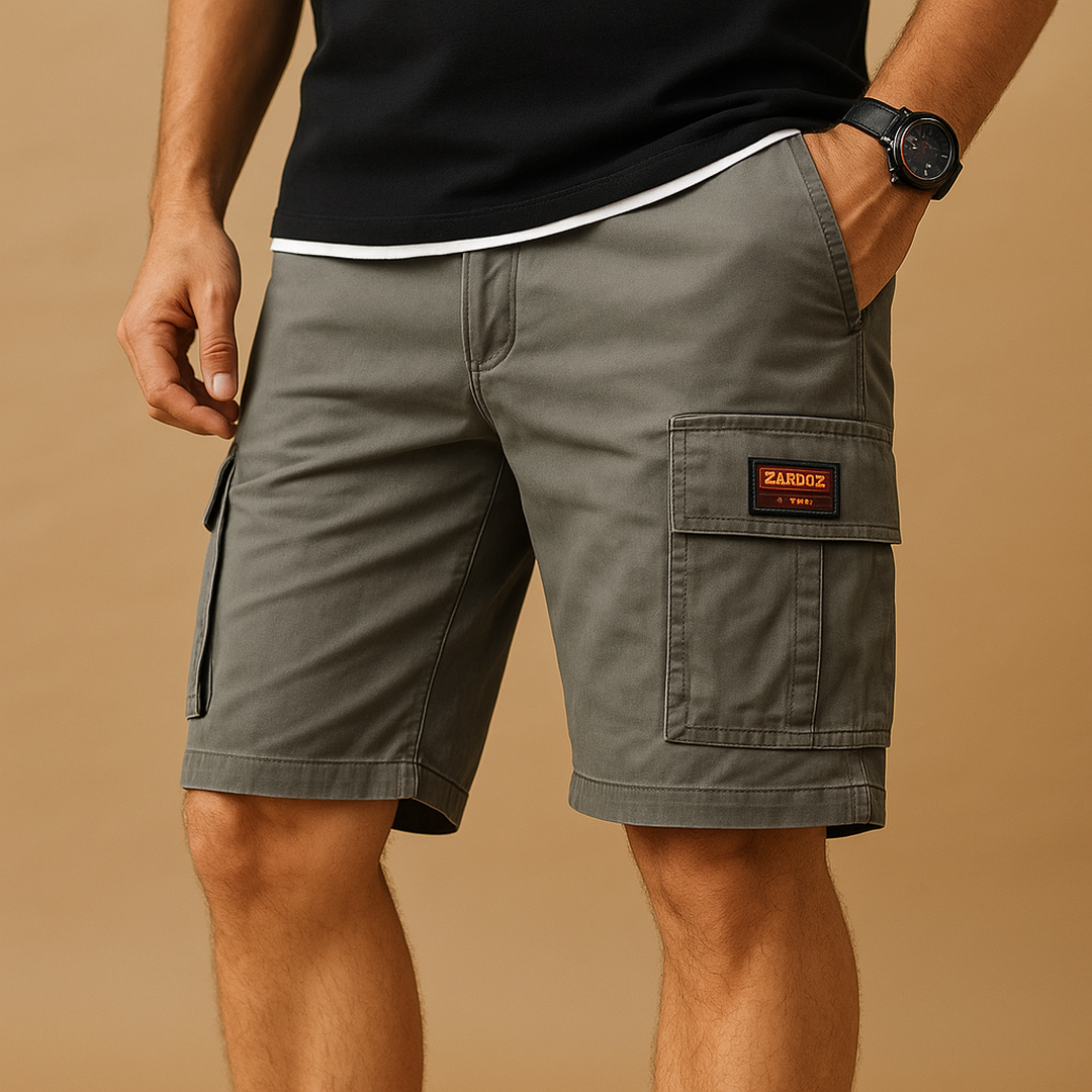 Logan | Men’s Cargo Shorts with Flap Pocket