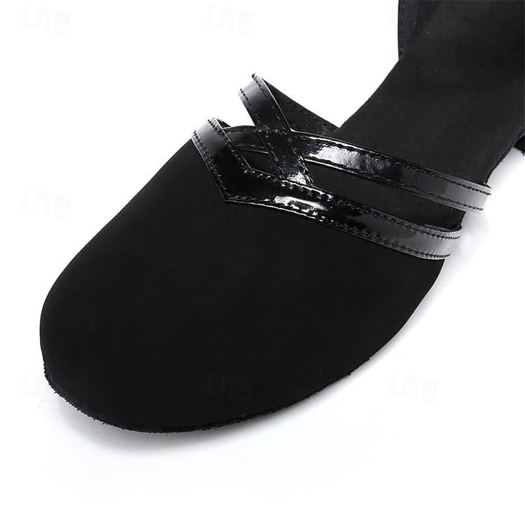 Eleanor | Women's Round Toe Dance Shoes with Buckle Strap